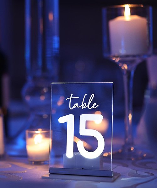 Illuminated Table Number - Image 7