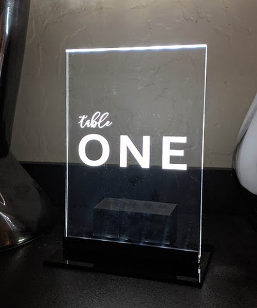 Illuminated Table Number - Image 4